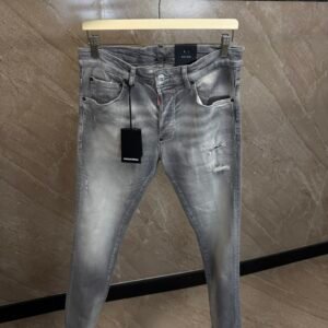 Dsquared2 Grey Jeans, Beige Label