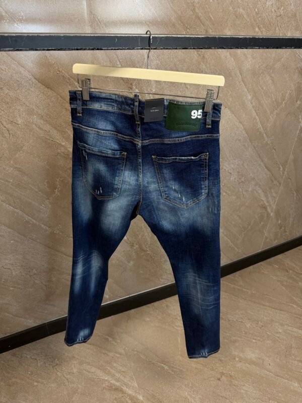 Dsquared2 Blue Jeans, Green-White Label