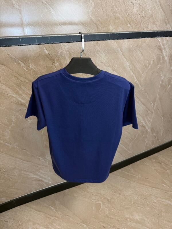 Prada Center Logo T-Shirt Navy