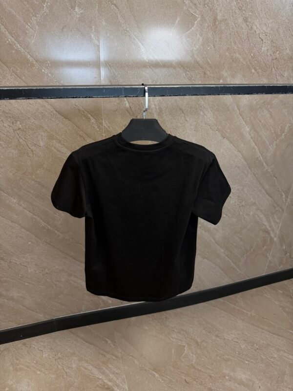 Prada Center Logo T-Shirt Black