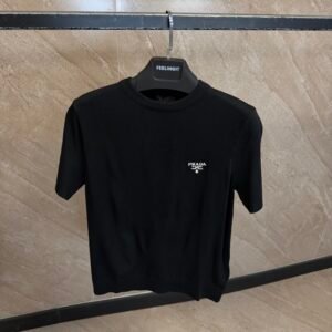 Prada Milano Knit Wear T-Shirt Black