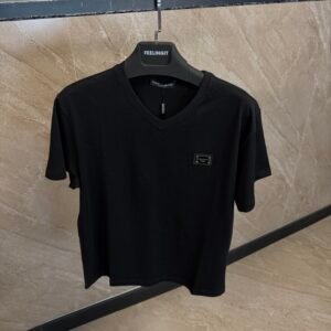 Dolce & Gabbana Basic Logo T-Shirt Black