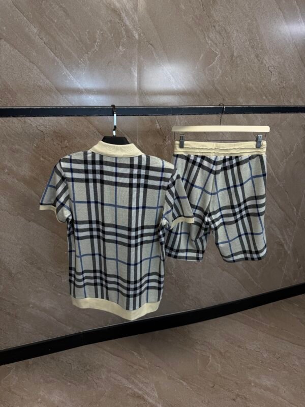 Burrbery Print Summer Set Beige