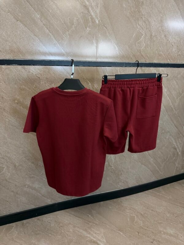 Loro Piana Basic Logo Summer Set Bordeaux