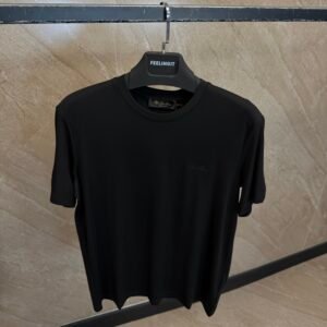 Loro Piana Cotton T-Shirt Black