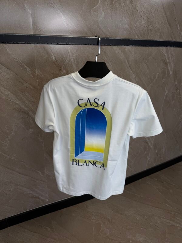 Casablanca  L'Arc Coloré T-Shirt White