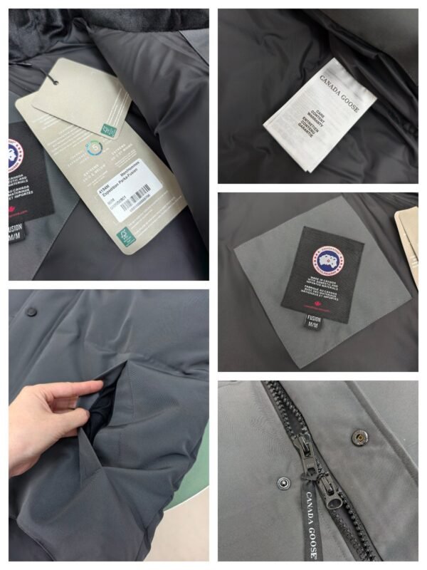 Canada Goose Bodywarmer Grey High Quality, Ganzendons vulling