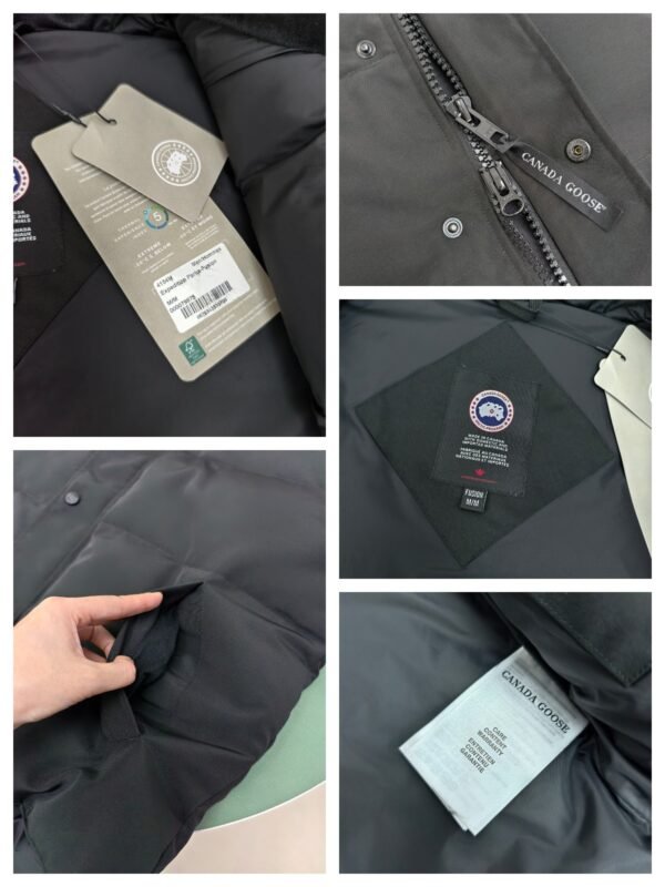 Canada Goose Bodywarmer Black High Quality, Ganzendons vulling