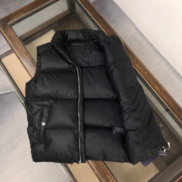 Prada Black Bodywarmer High Quality Ganzendons