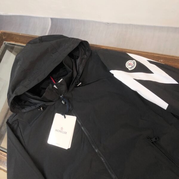 Moncler Fetuque Black Jacket High Quality + NFC