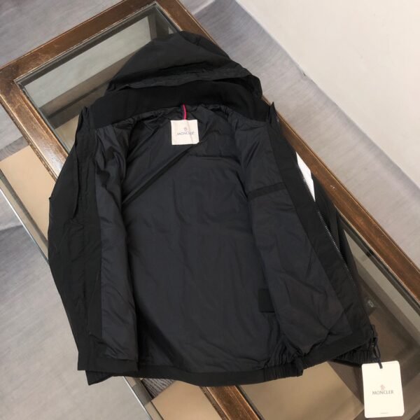 Moncler Fetuque Black Jacket High Quality + NFC