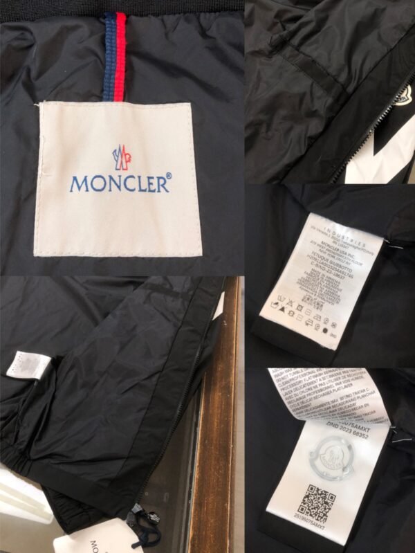 Moncler Fetuque Black Jacket High Quality + NFC