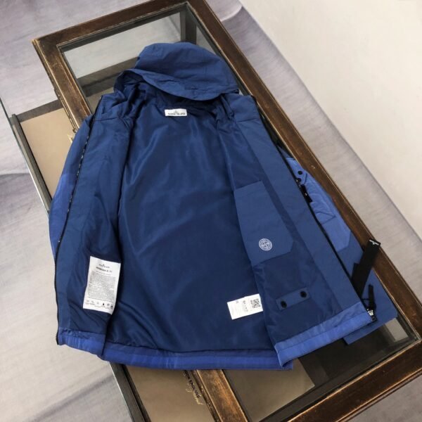 Stone Island Windbreker Blue High Quality