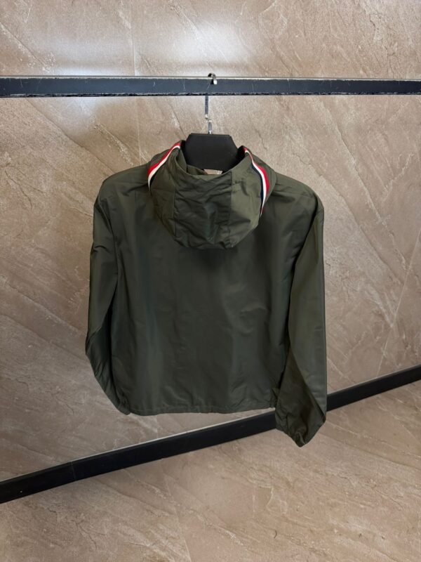 Moncler Grimpeurs Hooded Windbreaker Green