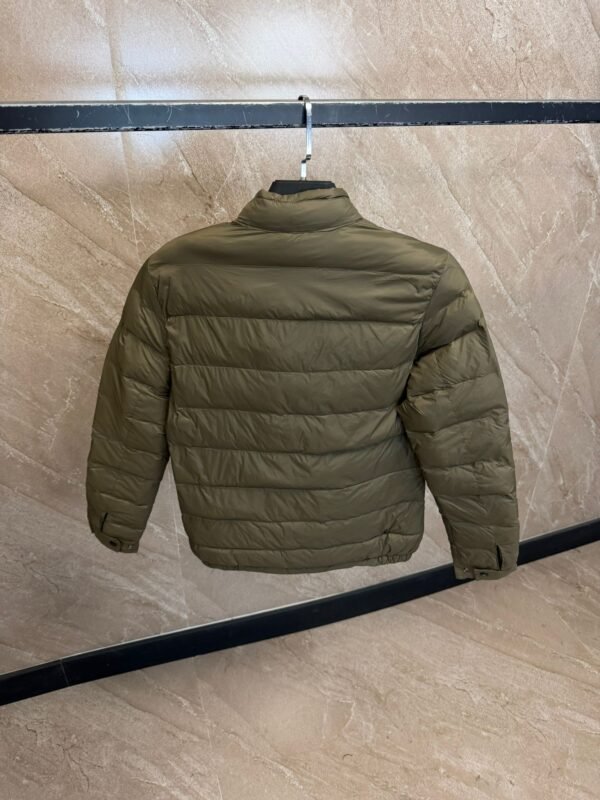 Moncler Acorus Short Down Jacket Olive Green