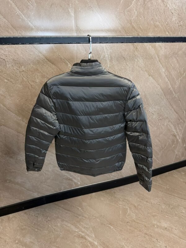 Moncler Acorus Short Down Jacket Grey