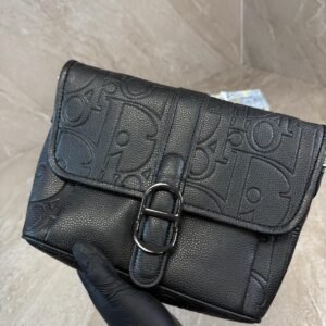 Dior Gallop Bag Gravity Leather Black