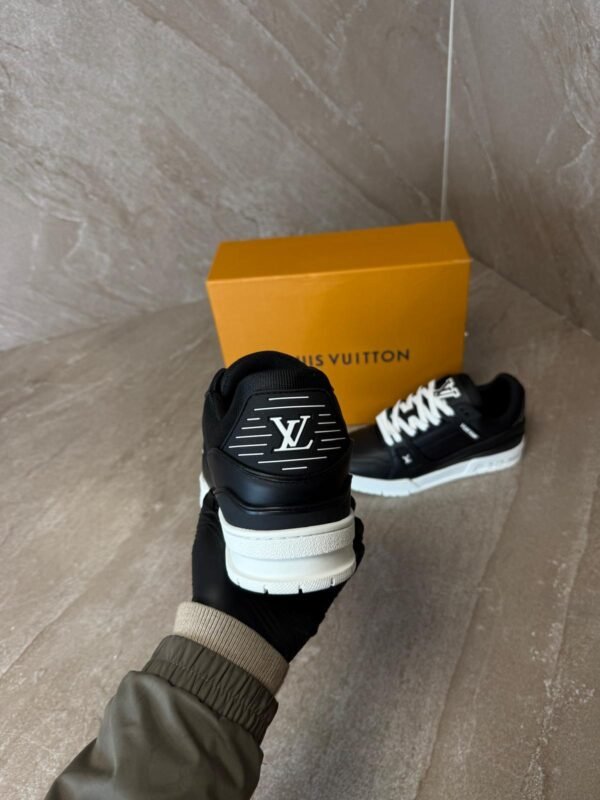Louis Vuitton Trainer Sneaker Black & White