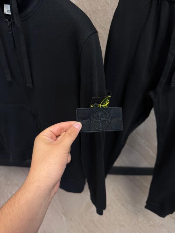 Stone Island Trainingspak Black Double Logo
