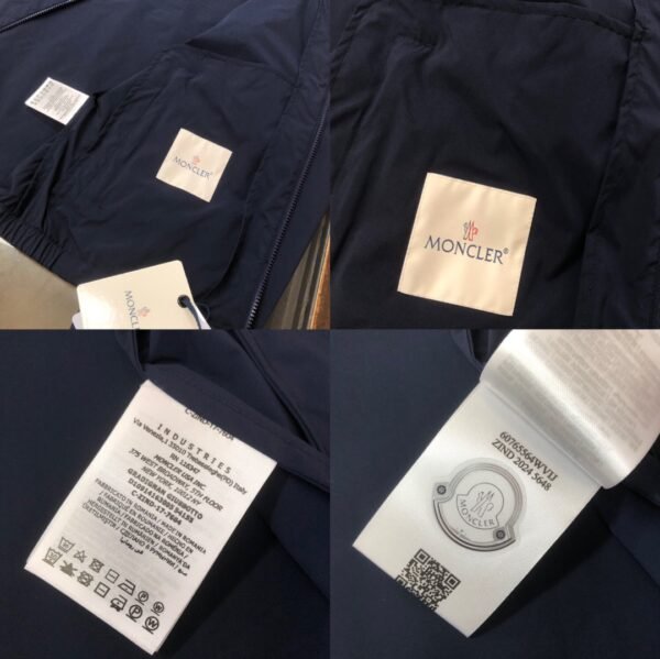 Moncler Claut Jacket Blue High Quality + NFC