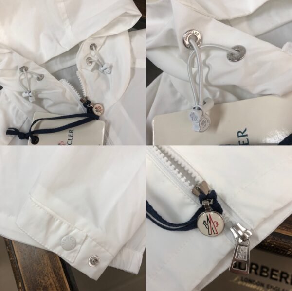 Moncler Claut Jacket White High Quality + NFC