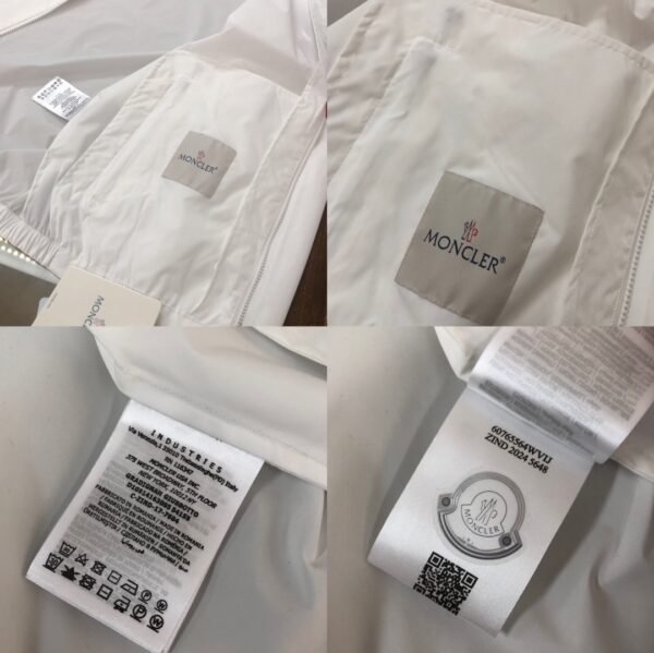 Moncler Claut Jacket White High Quality + NFC