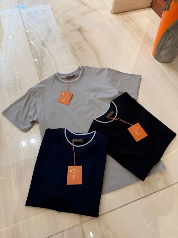 Loro Piana Tshirt Randje Black