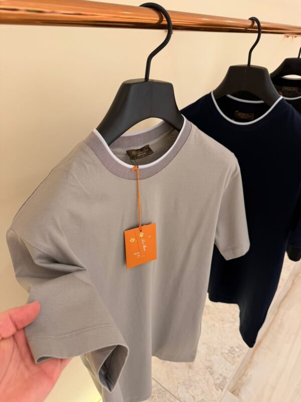 Loro Piana Tshirt Randje Black