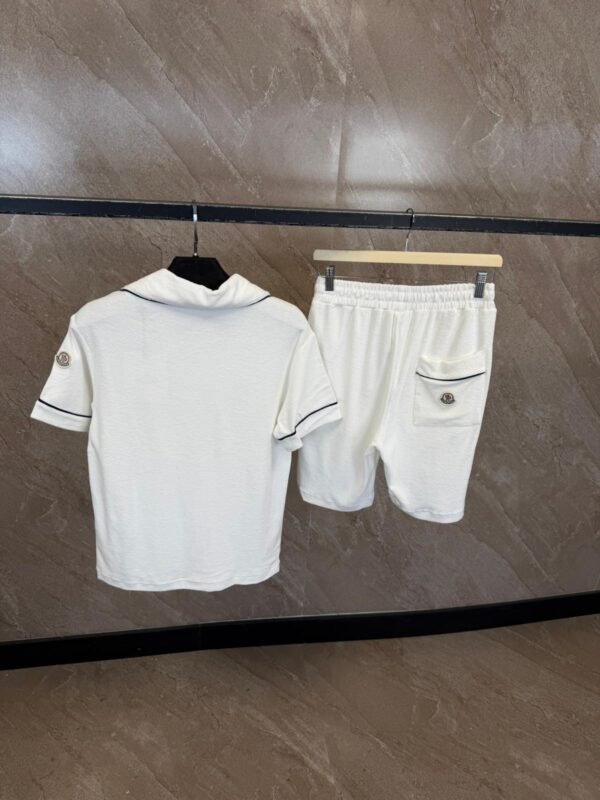 Moncler Zomer Set, Zachte Stof Wit