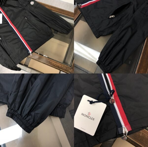 Moncler Keralle Giubbotto Black Moncler Jacket High Quality + NFC