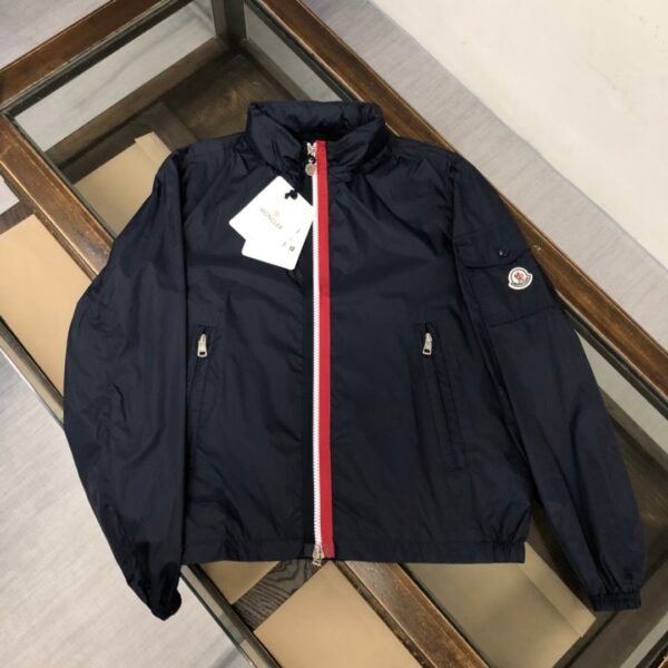 Moncler Keralle Giubbotto Navy Blue Moncler Jacket High Quality + NFC