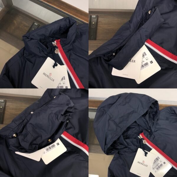 Moncler Keralle Giubbotto Navy Blue Moncler Jacket High Quality + NFC