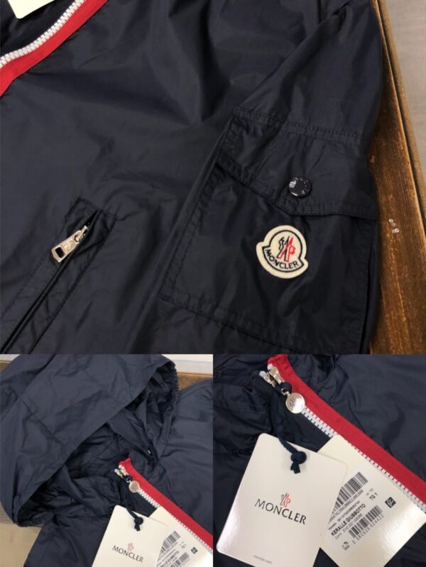 Moncler Keralle Giubbotto Navy Blue Moncler Jacket High Quality + NFC