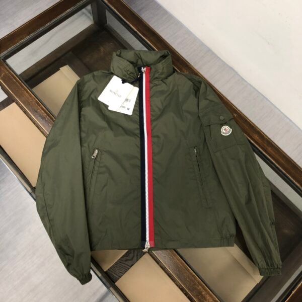 Moncler Keralle Giubbotto Green Moncler Jacket High Quality + NFC