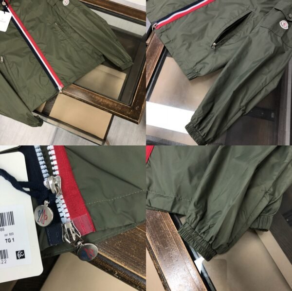 Moncler Keralle Giubbotto Green Moncler Jacket High Quality + NFC
