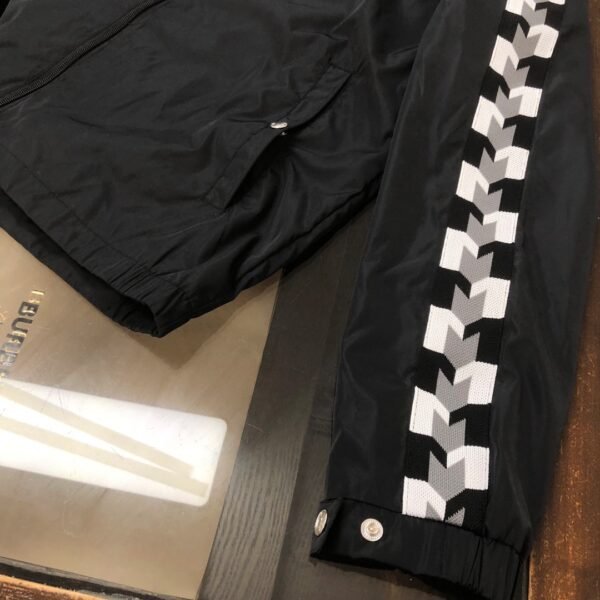 Moncler Moyse Nylon Jacket Black High Quality + NFC