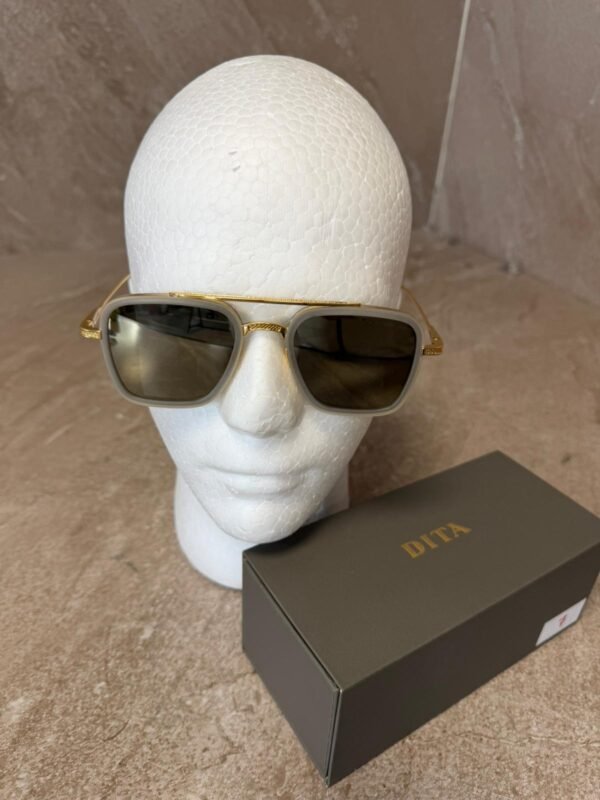 Dita Flight 006 Gold Green Sunglasses