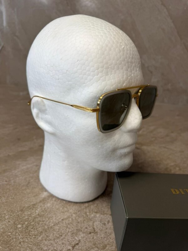 Dita Flight 006 Gold Green Sunglasses