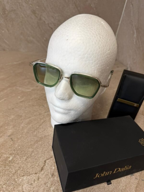 John Dalia Andre Green Sunglasses