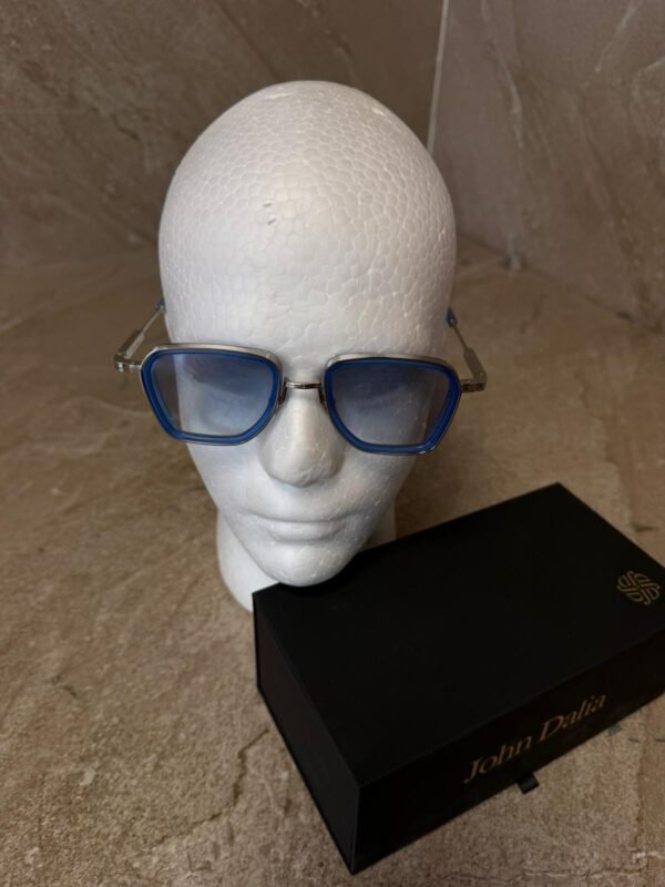 John Dalia Andre Blue Sunglasses