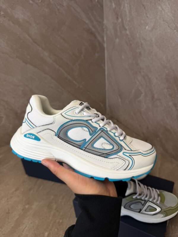 Dior B30 Grey White Blue Lines