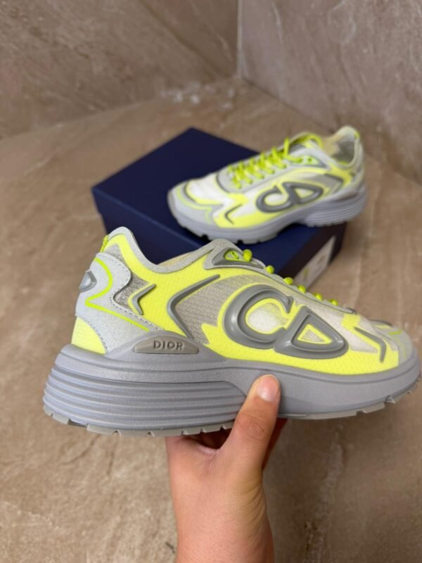 Dior B30 Countdown Teck-Sneaker Yellow