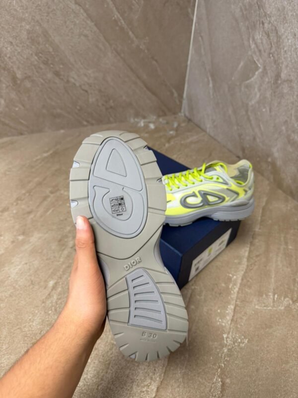 Dior B30 Countdown Teck-Sneaker Yellow