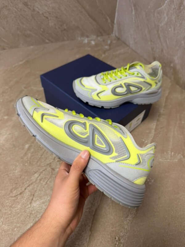 Dior B30 Countdown Teck-Sneaker Yellow