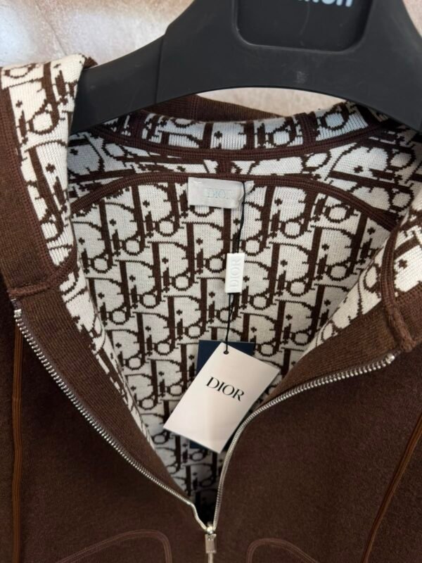 Christian Dior Oblique Jacket Brown