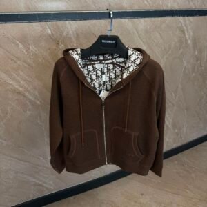 Christian Dior Oblique Jacket Brown