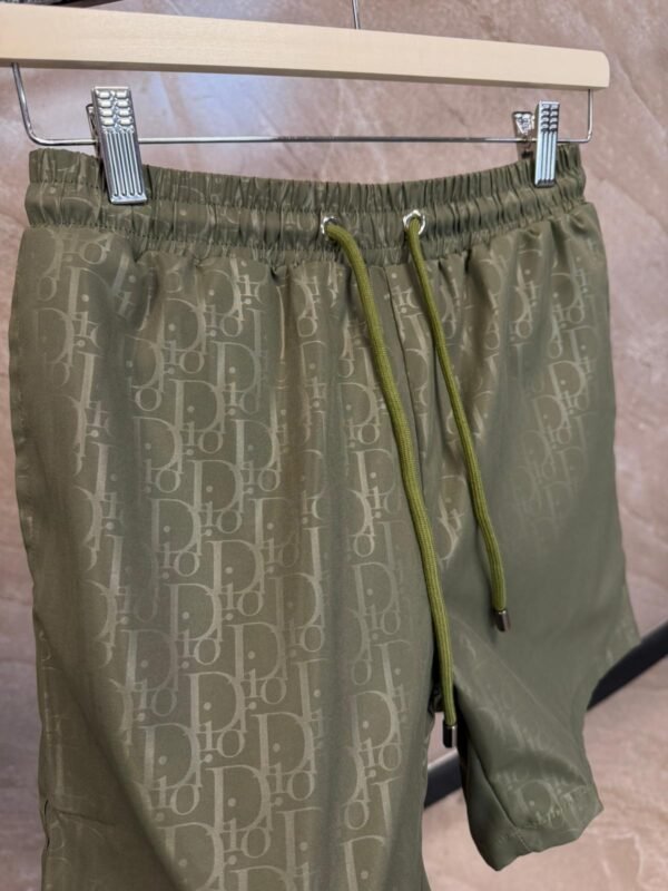 Christian Dior Oblique Green Swimshort