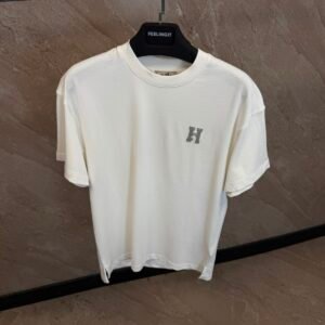 Hermes T-Shirt Small Logo White