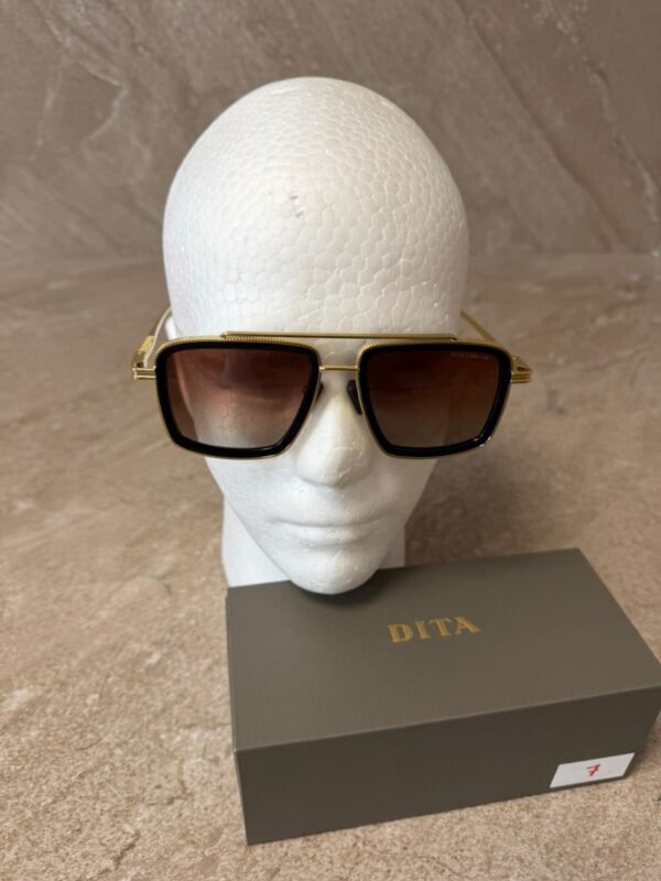 Dita Lancier Gold Sunglasses