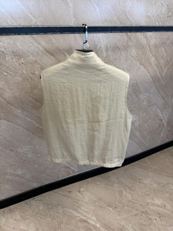Loro Piana Dubbelzijdig Bodywarmer Mintgroen / Beige